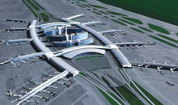 广州白云国际机场扩建工程三跑道及其配套工程-场务车库和消防站